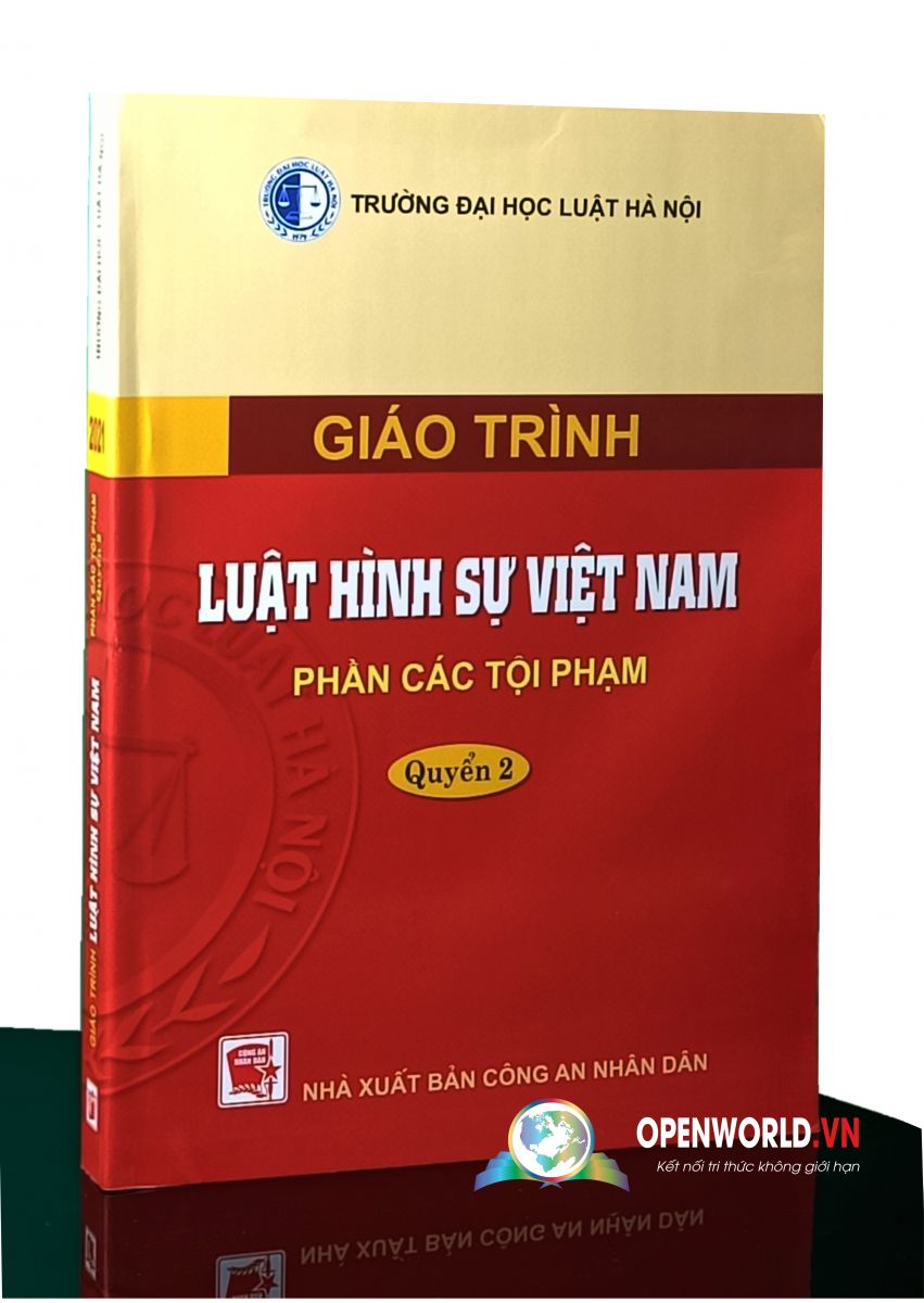 Sách Giáo trình Luật hình sự Việt Nam, phần các tội phạm, quyển 2 (Đại học Luật Hà Nội)