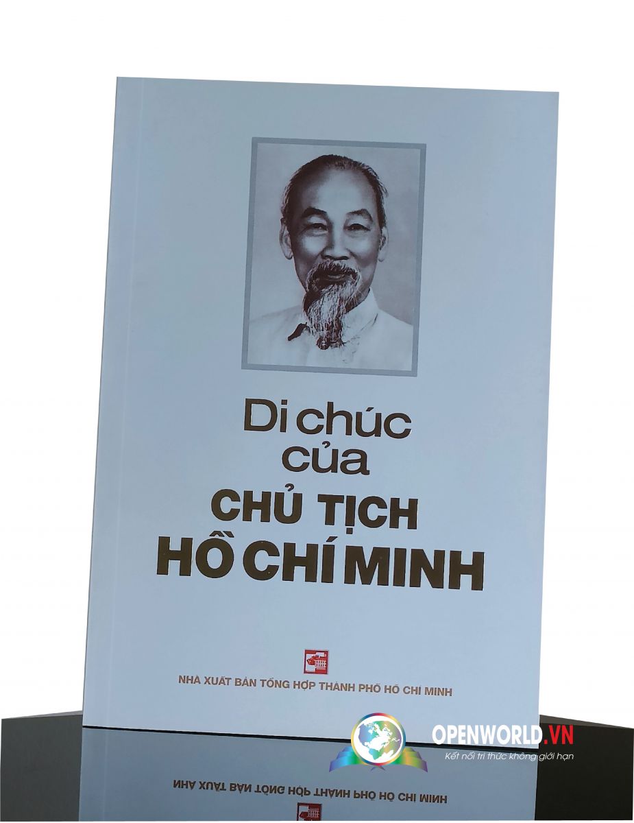 Sách Di chúc của Chủ tịch Hồ Chí Minh (Bìa trắng)