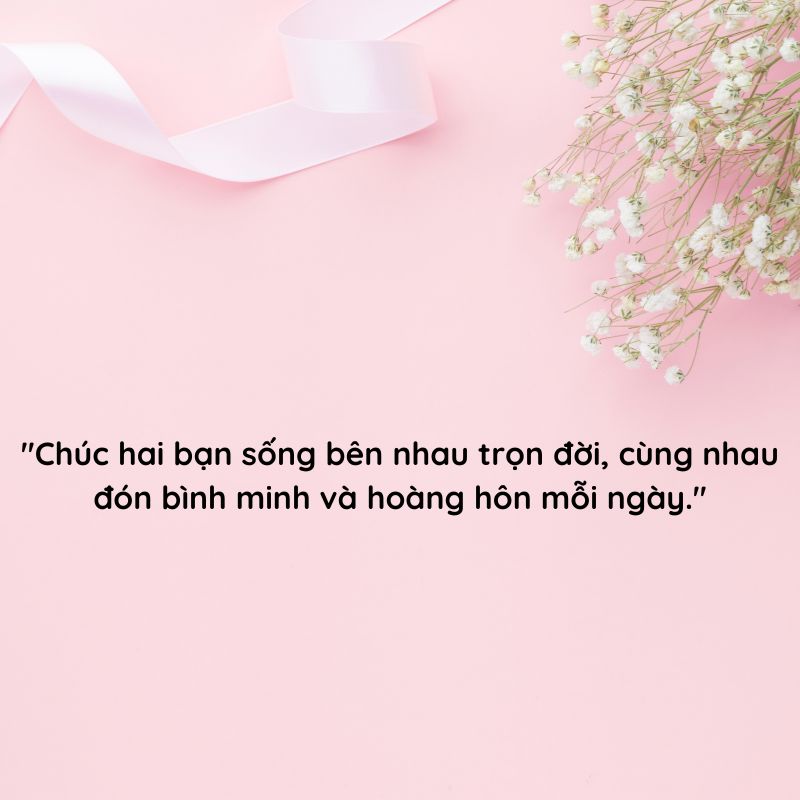 câu chúc đám cưới