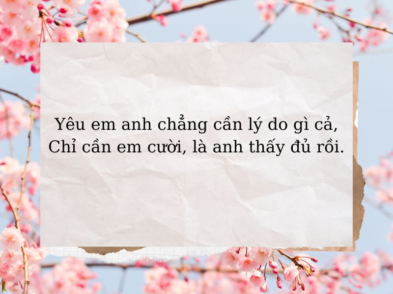 thơ tỏ tình 