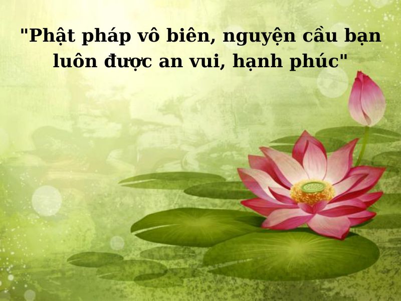 Những lời chúc bình an của Phật Giáo kết hợp Kinh Chú Và Phật Ngữ