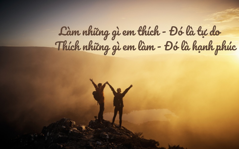 Những caption yêu đời, yêu bản thân