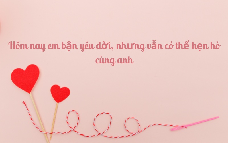 Những caption thả thính yêu đời