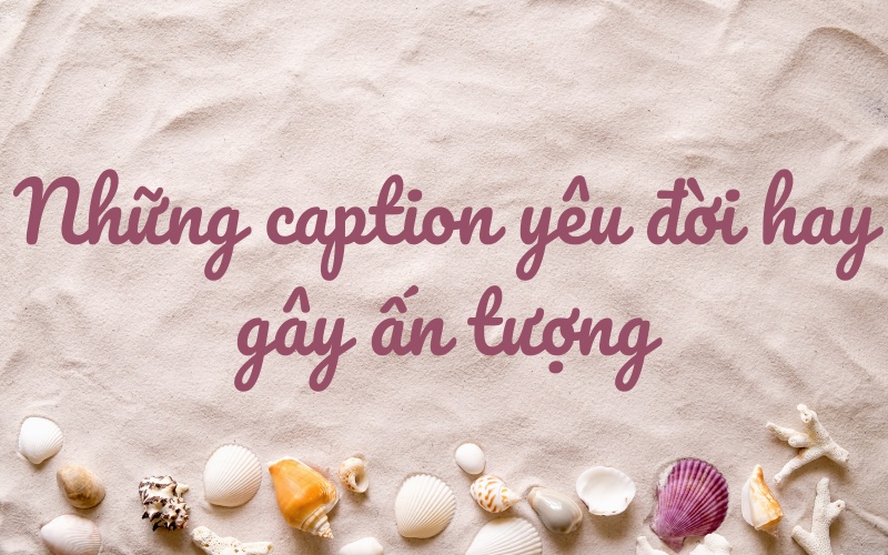 caption yêu đời
