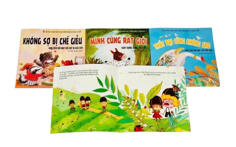 Sách, truyện cho bé làm quà quốc tế thiếu nhi